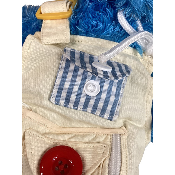 Sesame Street Teach Me Cookie Monster Chef Plush Stuffed Animal Gund 15" - Picture 8 of 12